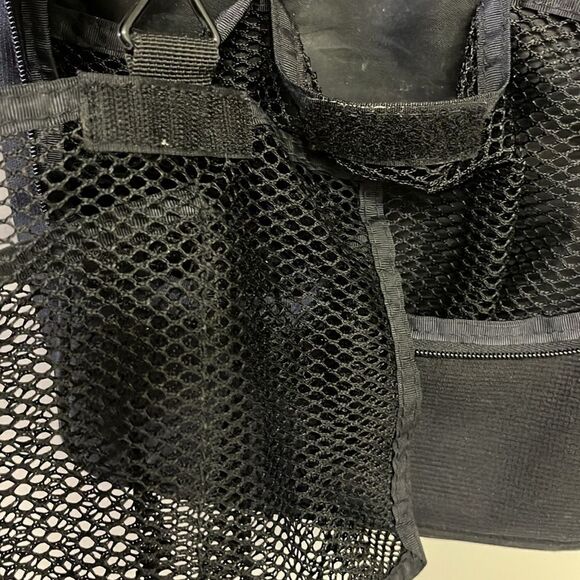 Unbranded Black Travel Toiletries Hanging Bag Hook and Loop Removable Component - Picture 8 of 13